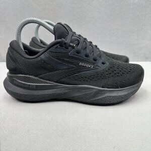 Womens Size 6.5 (B) Brooks Adrenaline GTS 24 Shoes Triple Black Running Sneakers